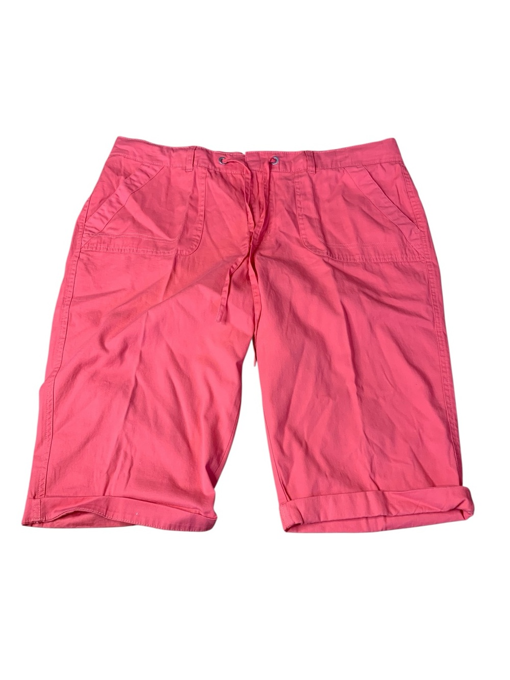 Bandolino Kimberly Coral Bermuda Shorts - Women's Size 16